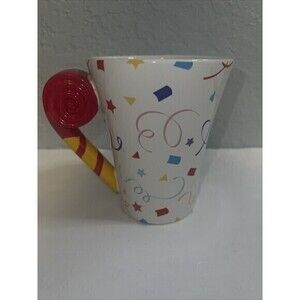 Teleflora Gift Mug Cup Birthday Celebration 14 Oz Vase‎ Graduation Congrats